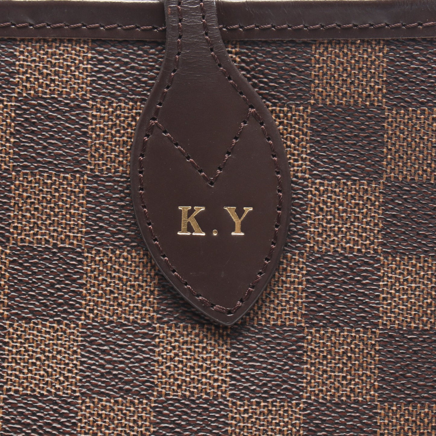 ネヴァーフルMM ダミエエベヌ スリーズ ショルダーバッグ トートバッグ PVC レザー ブラウン ルイヴィトン バッグ LOUIS VUITTON