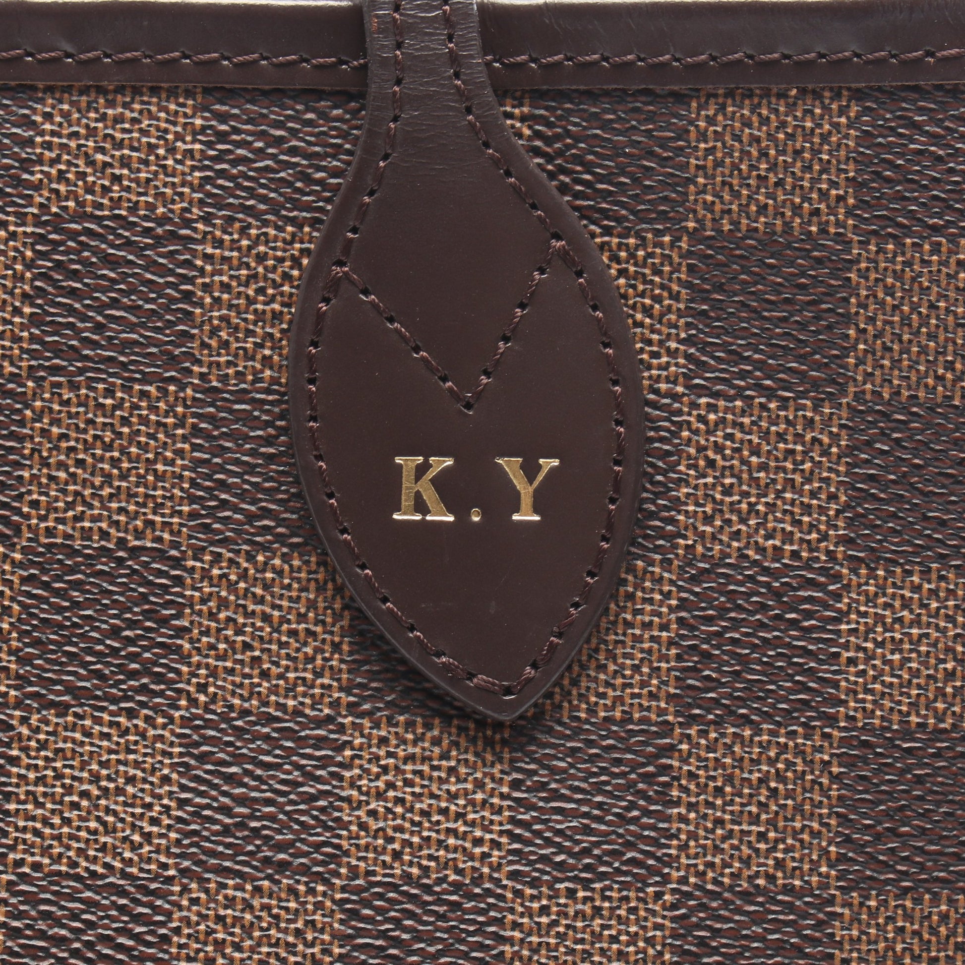 ネヴァーフルMM ダミエエベヌ スリーズ ショルダーバッグ トートバッグ PVC レザー ブラウン ルイヴィトン バッグ LOUIS VUITTON