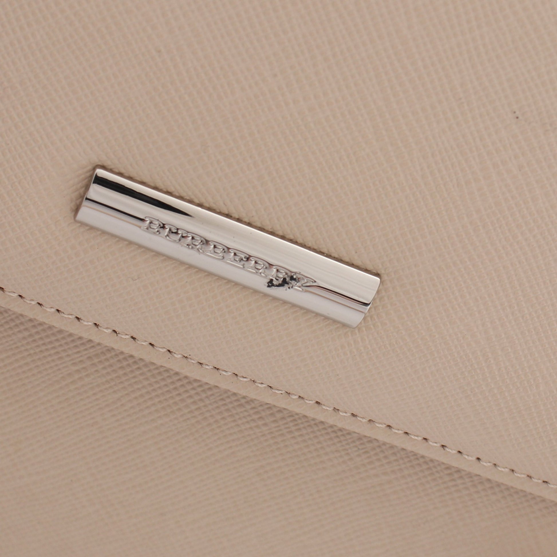 ハンドバッグ レザー ピンクベージュ バーバリー バッグ BURBERRY