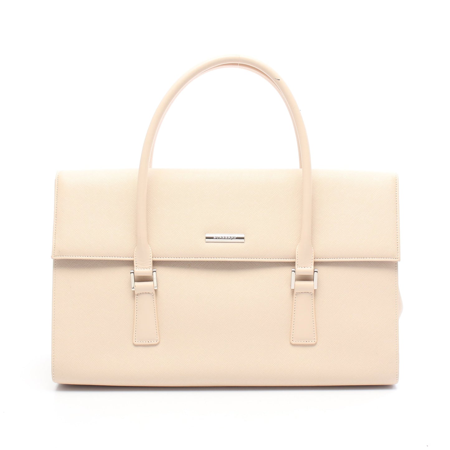 ハンドバッグ レザー ピンクベージュ バーバリー バッグ BURBERRY