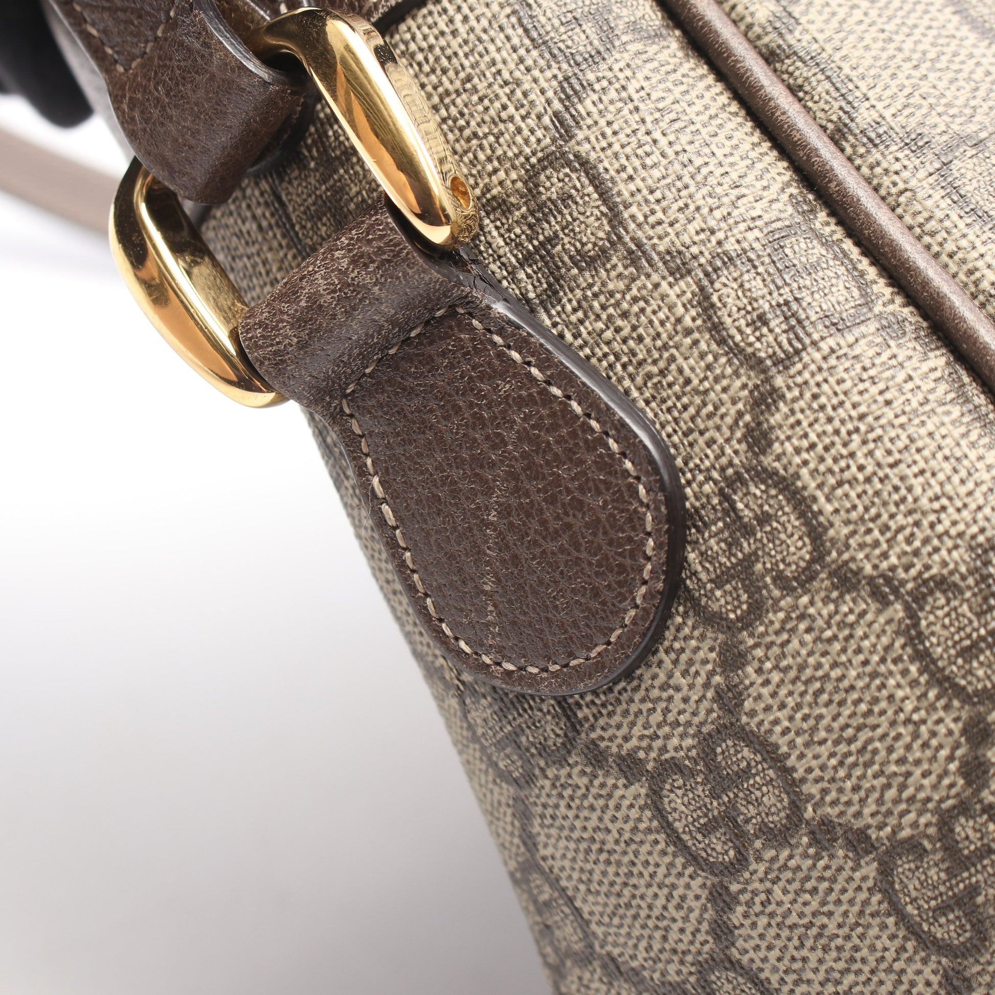 オフィディア GGスプリーム シェリーライン スモール ショルダーバッグ PVC レザー ベージュ マルチカラー グッチ バッグ GUCCI