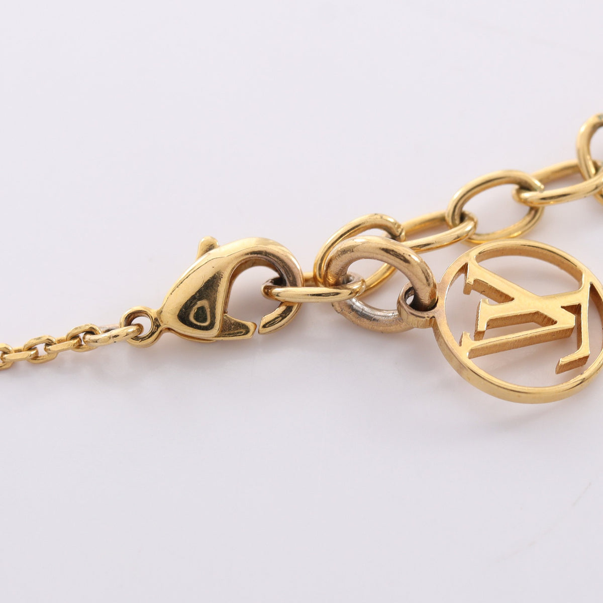 LV フラワーグラム ネックレス GP ゴールド ルイヴィトン アクセサリー LOUIS VUITTON