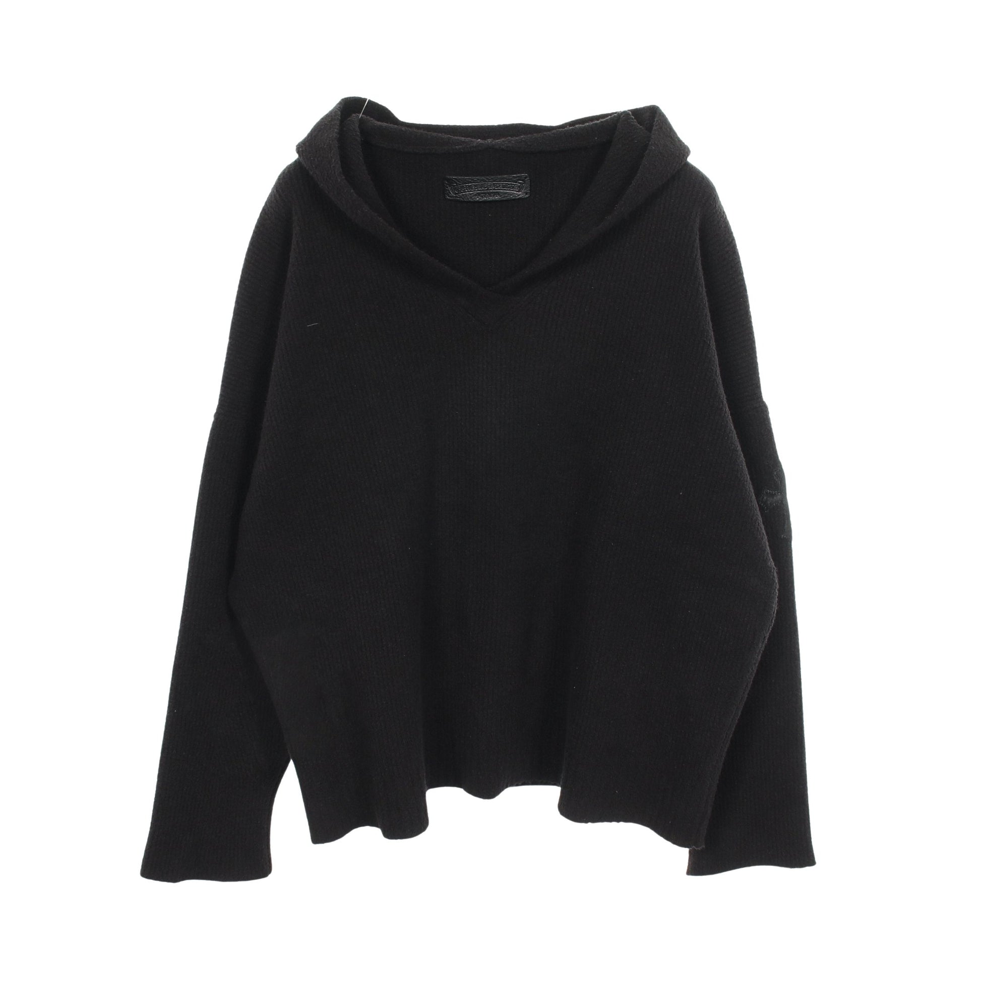Y NOT プルオーバーパーカー コットン ブラック クロムハーツ トップス Chrome Hearts