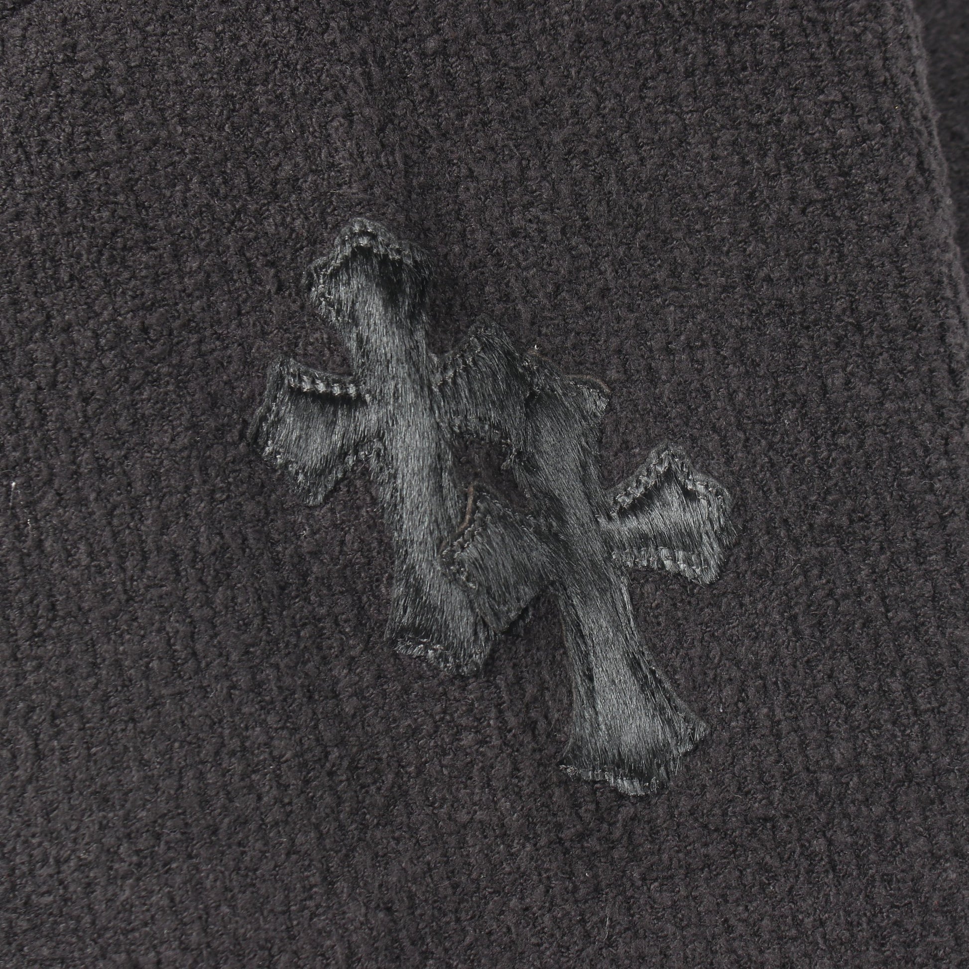 Y NOT プルオーバーパーカー コットン ブラック クロムハーツ トップス Chrome Hearts