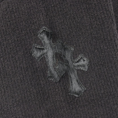 Y NOT プルオーバーパーカー コットン ブラック クロムハーツ トップス Chrome Hearts