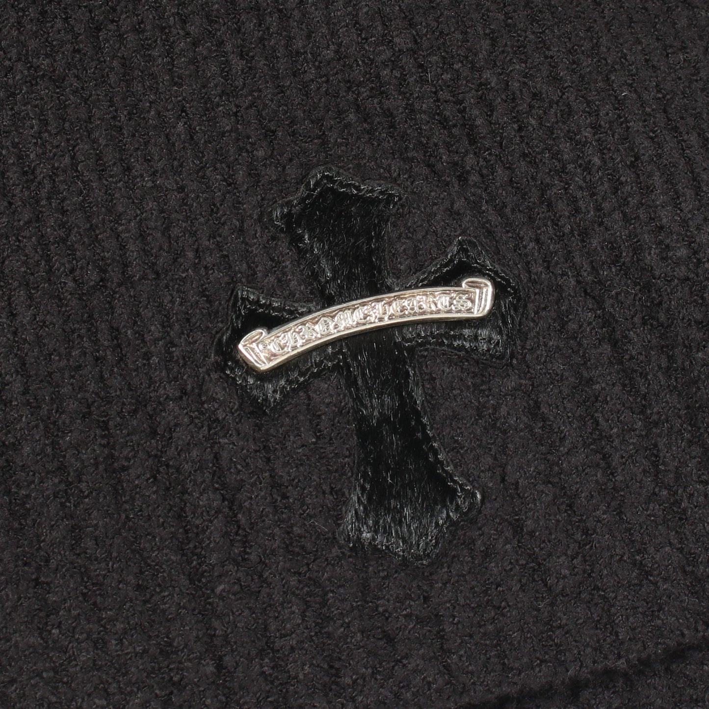 Y NOT プルオーバーパーカー コットン ブラック クロムハーツ トップス Chrome Hearts