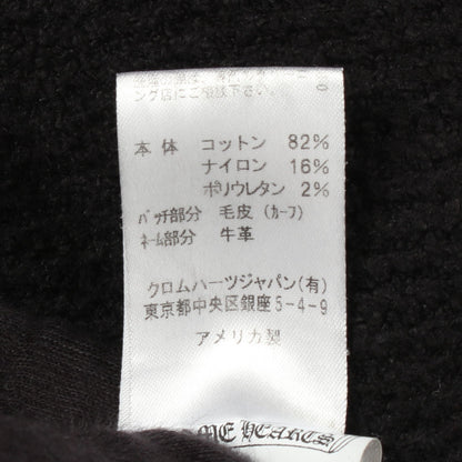 Y NOT プルオーバーパーカー コットン ブラック クロムハーツ トップス Chrome Hearts