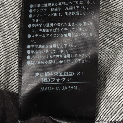 ドレス マティアス ビジュー ワンピース コットン インディゴブルー フォクシーニューヨーク