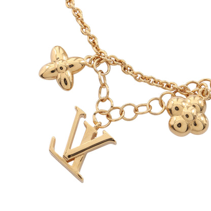 LVフローラグラム ブレスレット GP ゴールド オフホワイト ルイヴィトン アクセサリー LOUIS VUITTON