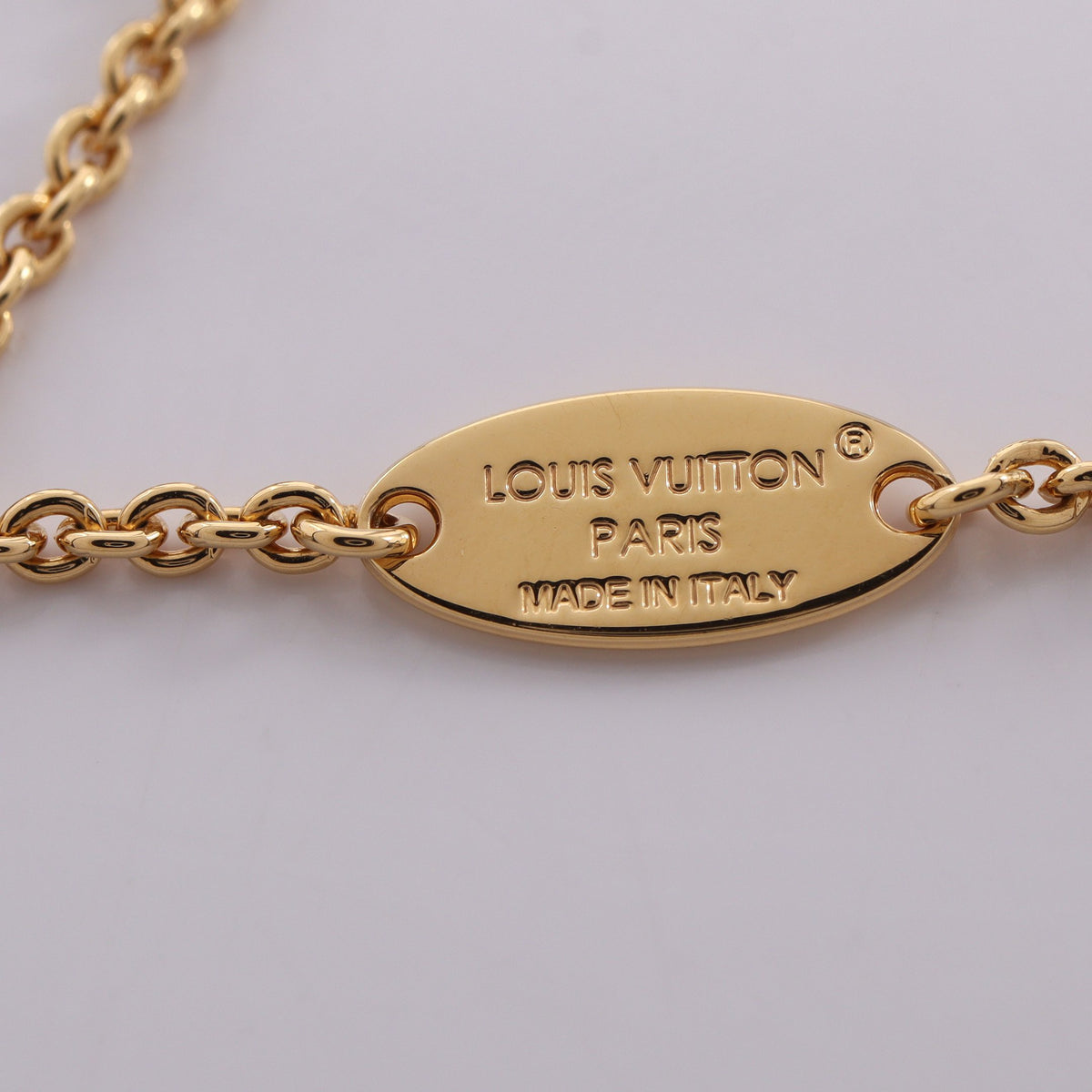LVフローラグラム ブレスレット GP ゴールド オフホワイト ルイヴィトン アクセサリー LOUIS VUITTON
