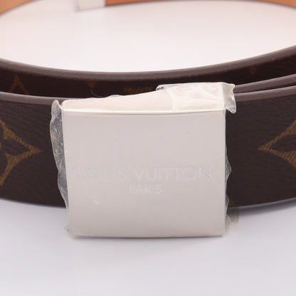 サンチュール キャレ モノグラム ベルト PVC レザー ブラウン ルイヴィトン 財布・小物 LOUIS VUITTON