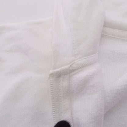 BALENCIAGA × WFP 裏起毛 ジップアップパーカー コットン ホワイト バレンシアガ