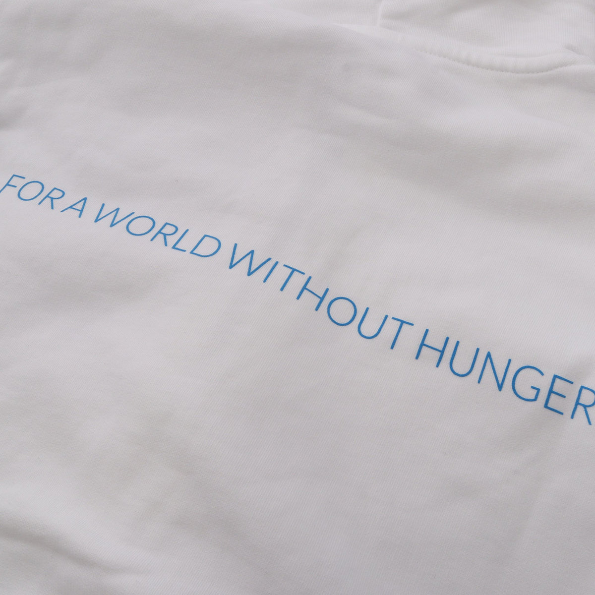 BALENCIAGA × WFP 裏起毛 ジップアップパーカー コットン ホワイト バレンシアガ