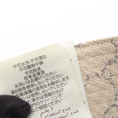 GGラメ バケット ハット ウール オフホワイト シルバー グッチ 財布・小物 GUCCI