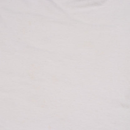 グラフィック絵画プリント 半袖Tシャツ コットン ホワイト オフホワイト