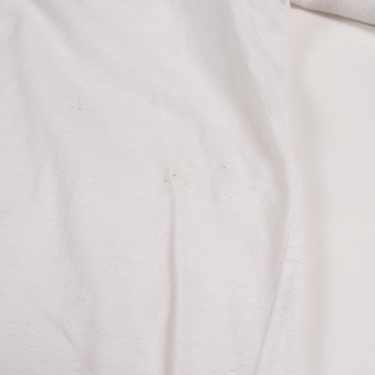 グラフィック絵画プリント 半袖Tシャツ コットン ホワイト オフホワイト