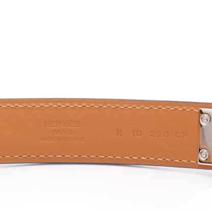 メドール 24 ベルト エトゥープ ブラック シルバー金具 K刻印 エルメス 財布・小物 HERMES