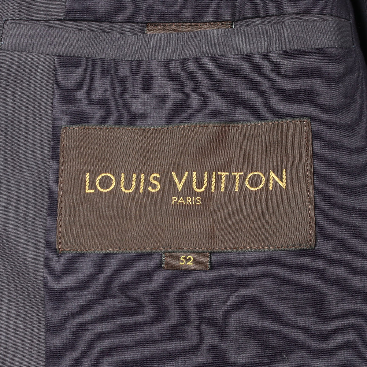 ワークジャケット コットン ネイビー ルイヴィトン アウター LOUIS VUITTON