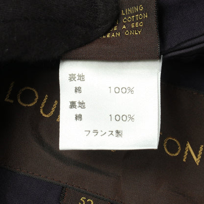 ワークジャケット コットン ネイビー ルイヴィトン アウター LOUIS VUITTON