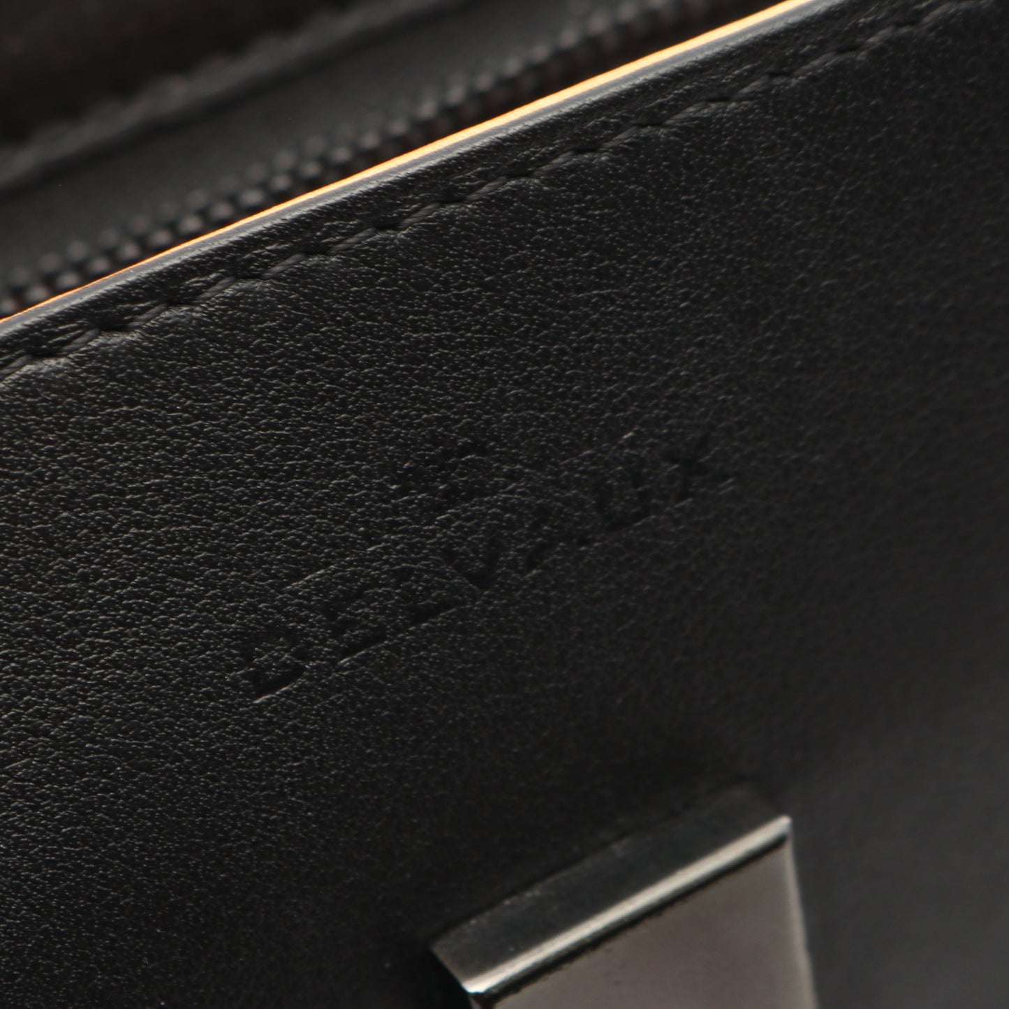 タンペートMM 2WAY ハンドバッグ レザー ブラック デルヴォー バッグ DELVAUX