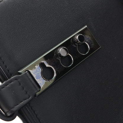 タンペートMM 2WAY ハンドバッグ レザー ブラック デルヴォー バッグ DELVAUX