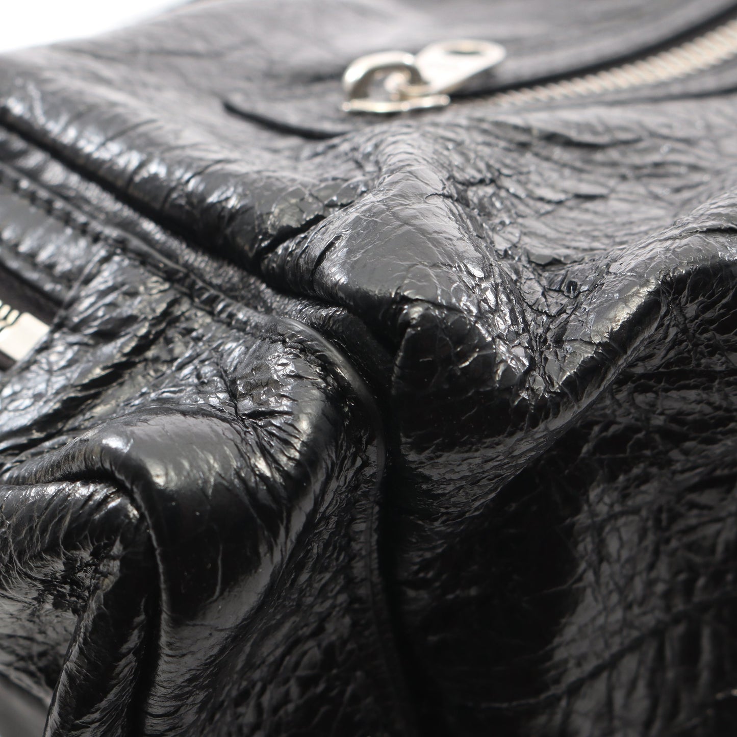 SUPERBUSY SLING BAG スーパービジー ショルダーバッグ レザー ブラック バレンシアガ