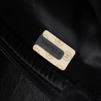 マトラッセ フリンジ チェーンショルダー チェーンショルダーバッグ ラムスキン ブラック ゴールド金具 シャネル