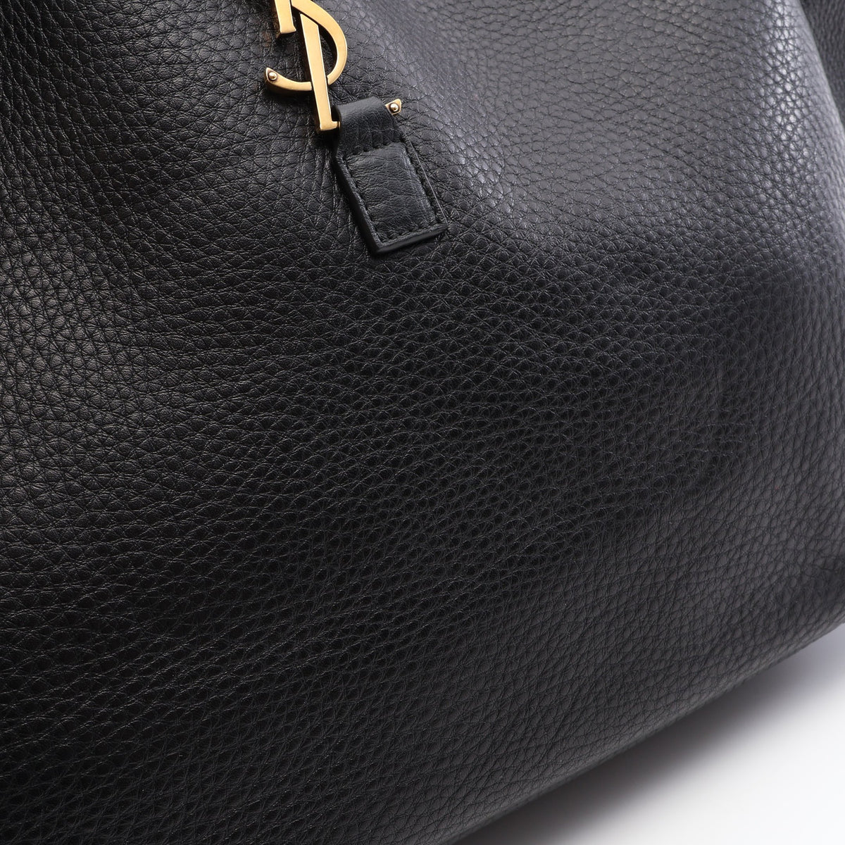 LE 5 A 7 BEA ショルダーバッグ トートバッグ レザー ブラック サンローランパリ バッグ SAINT LAURENT PARIS