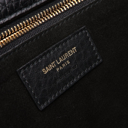 LE 5 A 7 BEA ショルダーバッグ トートバッグ レザー ブラック サンローランパリ バッグ SAINT LAURENT PARIS
