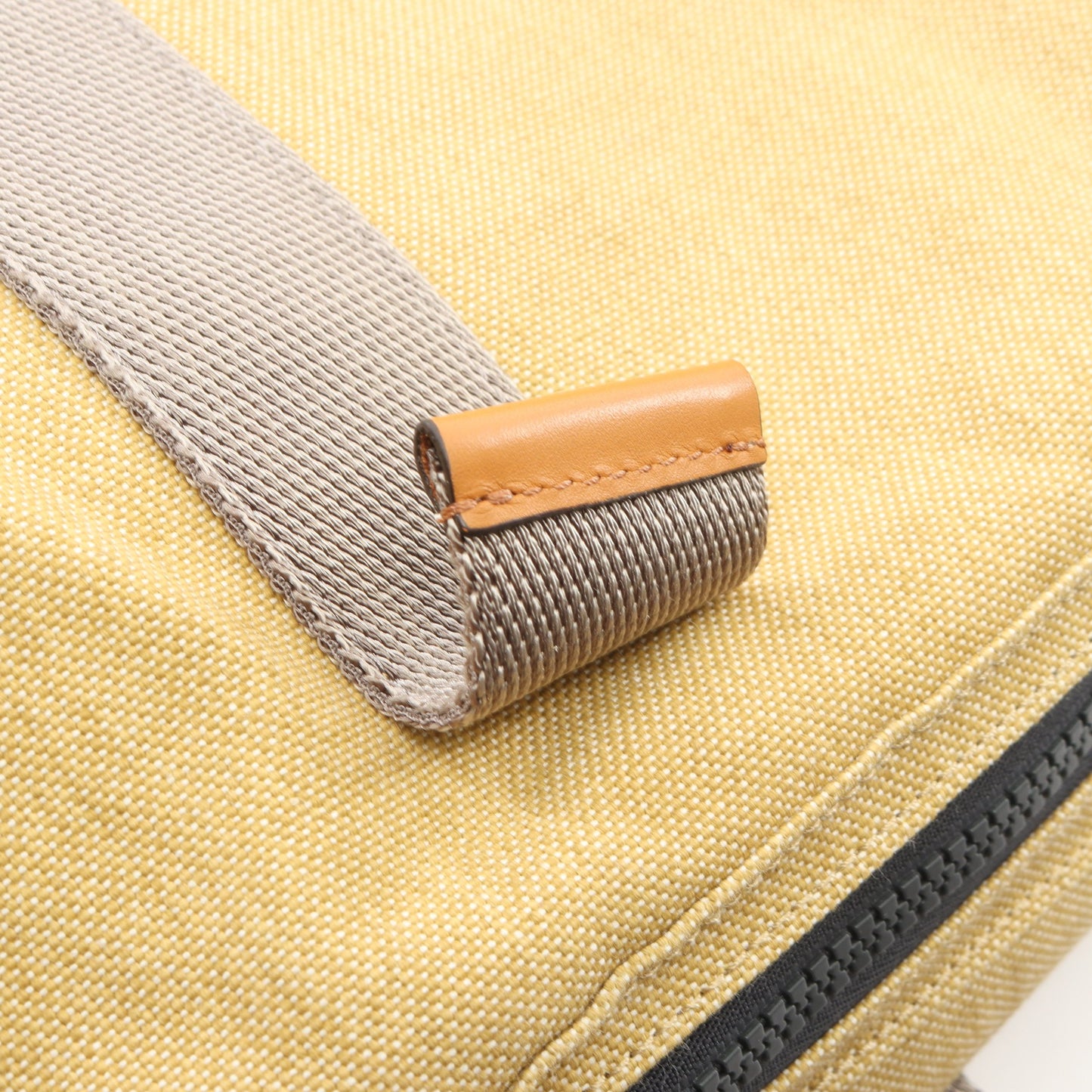 Eye LOEWE Nature ELN 2WAY ショルダーバッグ トートバッグ キャンバス レザー ベージュ マルチカラー ロエベ