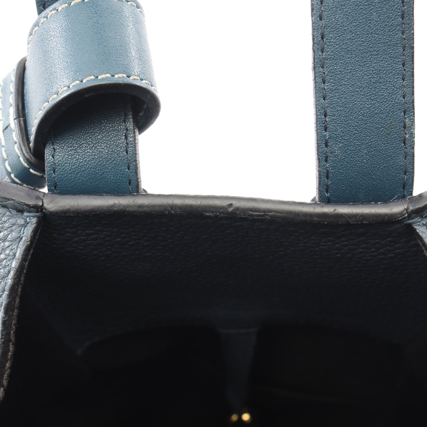 HAMMOCK SMALL ハンモック スモール 2WAY ハンドバッグ レザー ネイビー ロエベ バッグ LOEWE