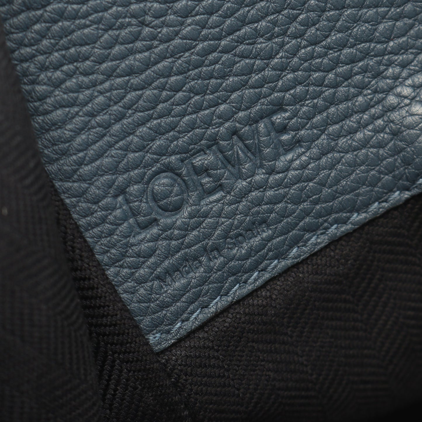 HAMMOCK SMALL ハンモック スモール 2WAY ハンドバッグ レザー ネイビー ロエベ バッグ LOEWE