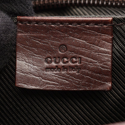 シェリーライン ハンドバッグ キャンバス レザー ベージュ マルチカラー グッチ バッグ GUCCI