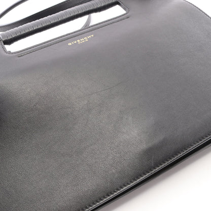 ウィップ ミディアム 2WAY ワンショルダーバッグ レザー ブラック ジバンシィ
