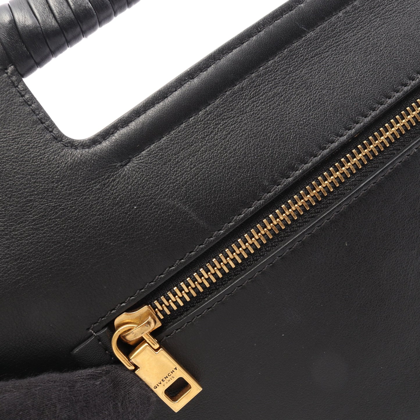 ウィップ ミディアム 2WAY ワンショルダーバッグ レザー ブラック ジバンシィ