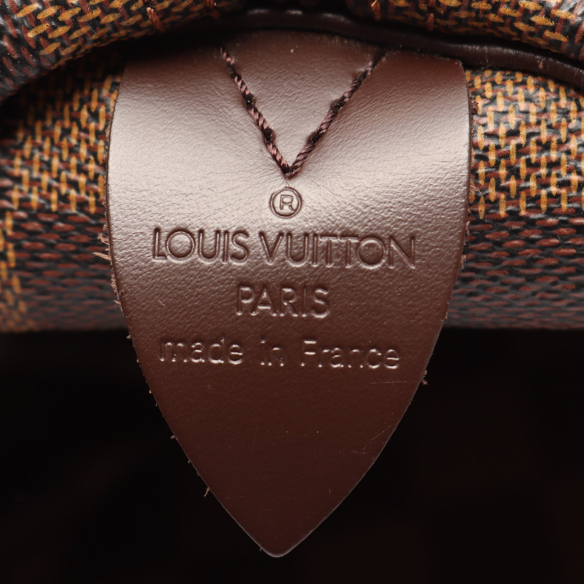 キーポル50 ダミエエベヌ ボストンバッグ PVC レザー ブラウン ルイヴィトン バッグ LOUIS VUITTON