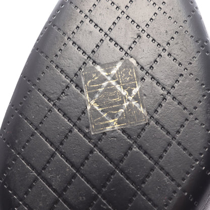 ココマーク ポインテッドトゥ ミュール サンダル レザー ブラック シャネル シューズ CHANEL