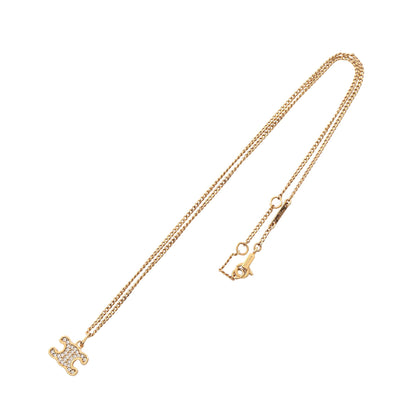 トリオンフ ネックレス GP ラインストーン ゴールド セリーヌ アクセサリー CELINE