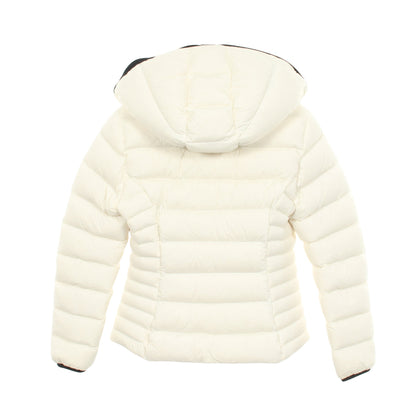 HERBE フード付き ダウンジャケット ナイロン ホワイト モンクレール アウター MONCLER