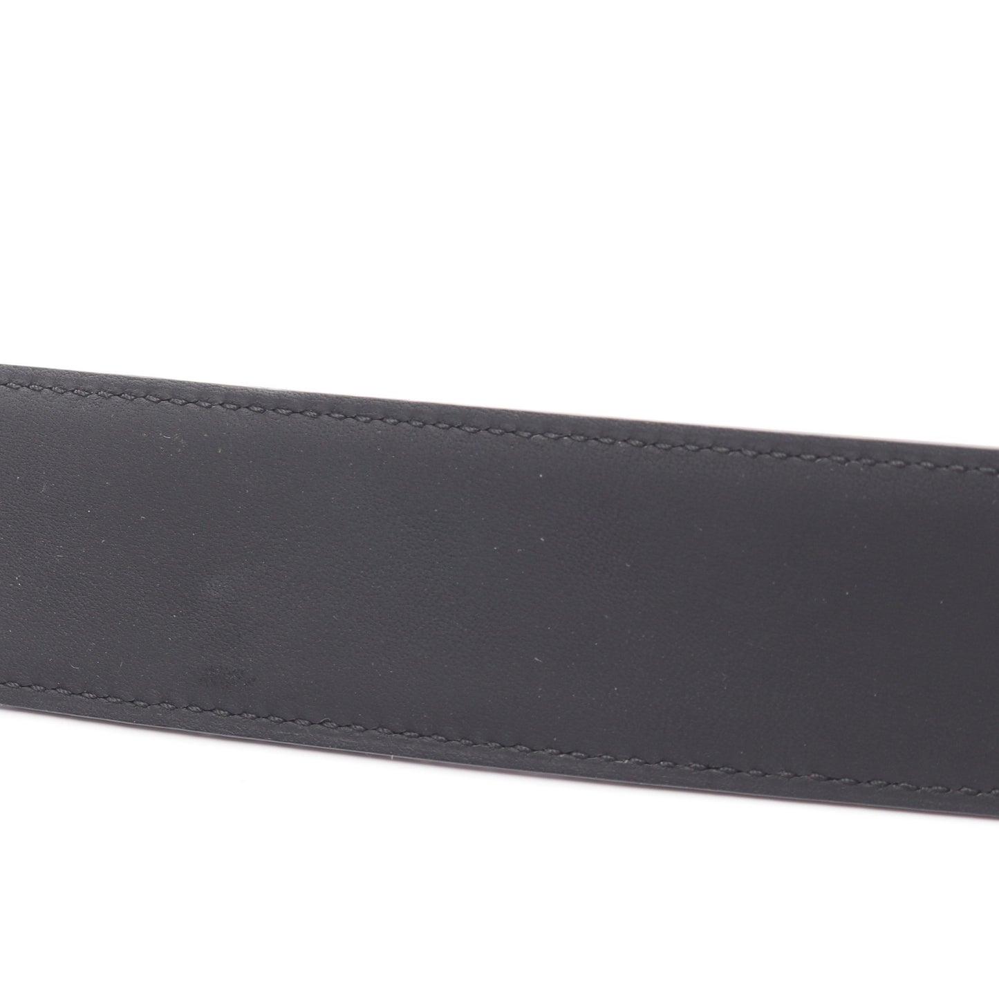 エトリエ リバーシブル ベルト トゴ ブラック ゴールド金具 X刻印 エルメス