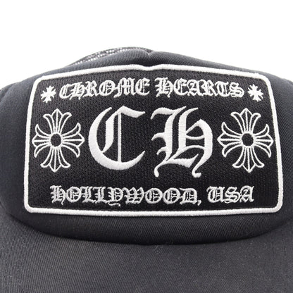 CH TRUCKER CAP CHプラス トラッカー キャップ コットン ブラック クロムハーツ 財布・小物 Chrome Hearts