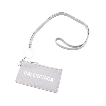 CASH キャッシュ カードケース コインケース レザー グレー バレンシアガ 財布・小物 BALENCIAGA