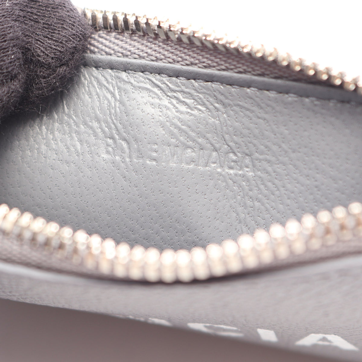 CASH キャッシュ カードケース コインケース レザー グレー バレンシアガ 財布・小物 BALENCIAGA
