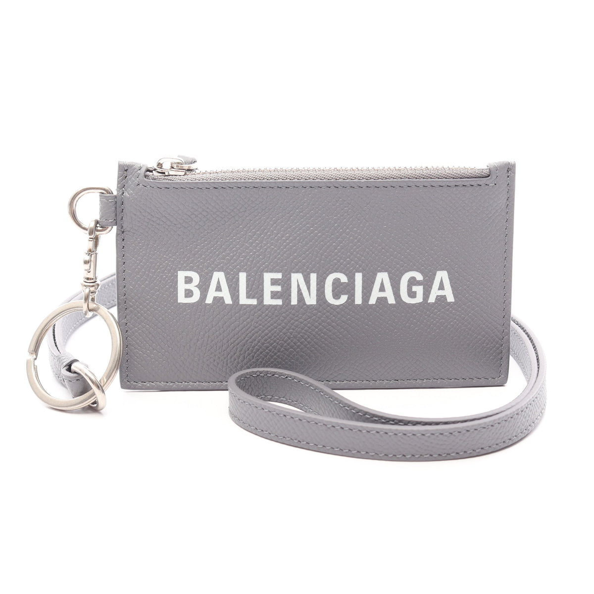 CASH キャッシュ カードケース コインケース レザー グレー バレンシアガ 財布・小物 BALENCIAGA