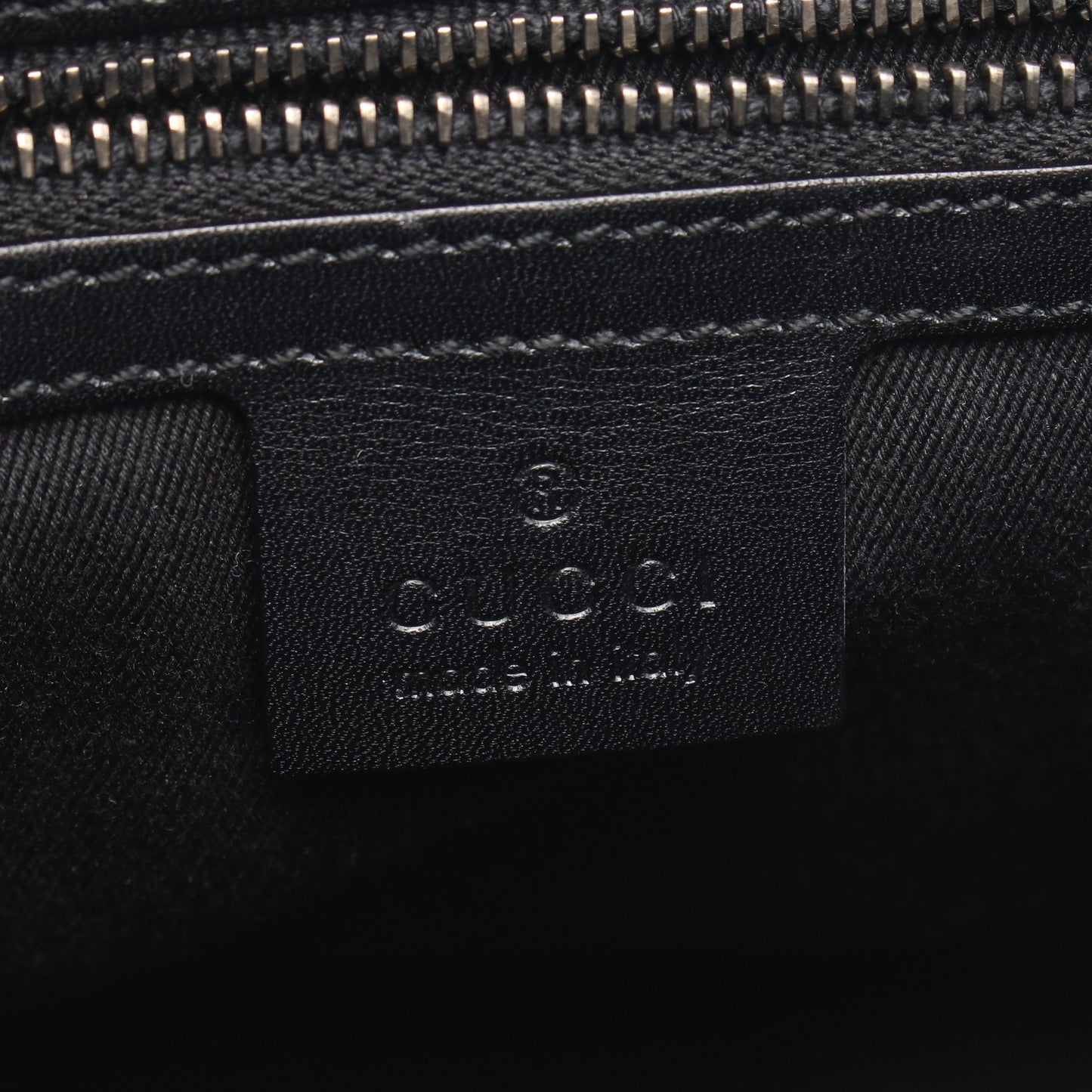 ショルダーバッグ キャンバス レザー ブラック グッチ バッグ GUCCI