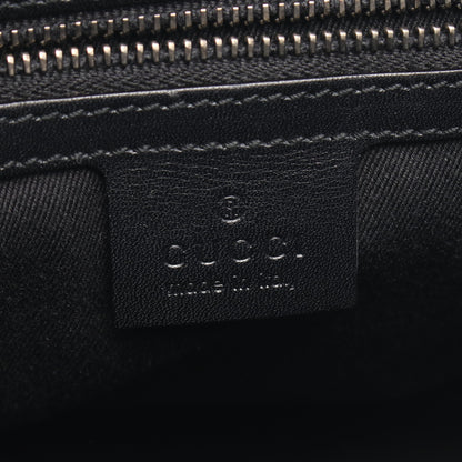 ショルダーバッグ キャンバス レザー ブラック グッチ バッグ GUCCI