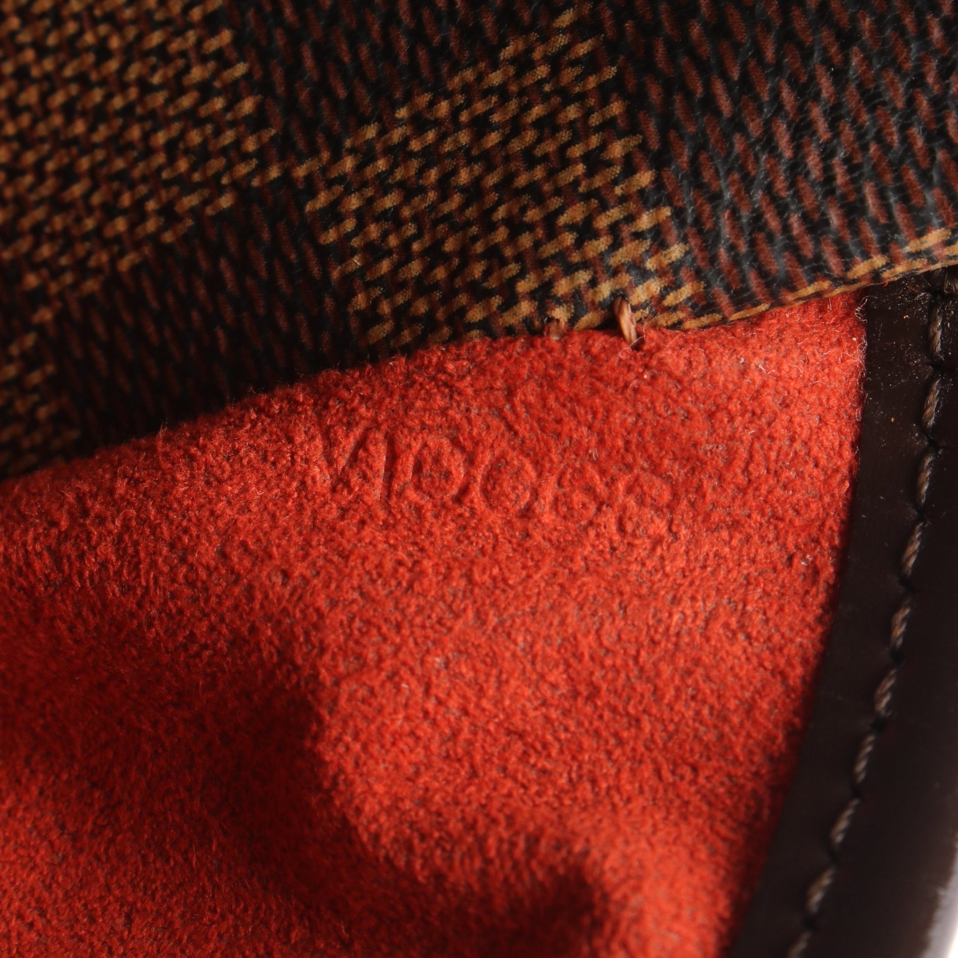 イパネマPM ダミエエベヌ ショルダーバッグ PVC レザー ブラウン ルイヴィトン バッグ LOUIS VUITTON