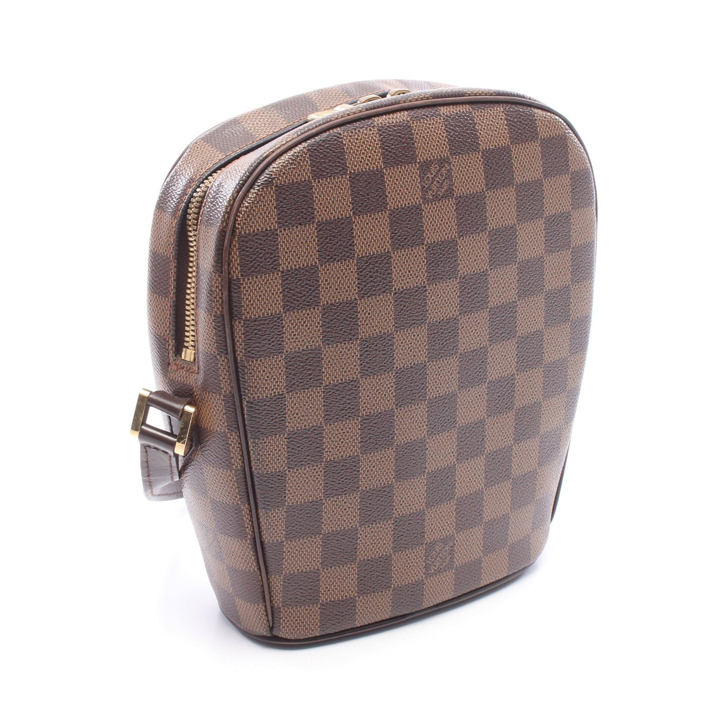 イパネマPM ダミエエベヌ ショルダーバッグ PVC レザー ブラウン ルイヴィトン バッグ LOUIS VUITTON