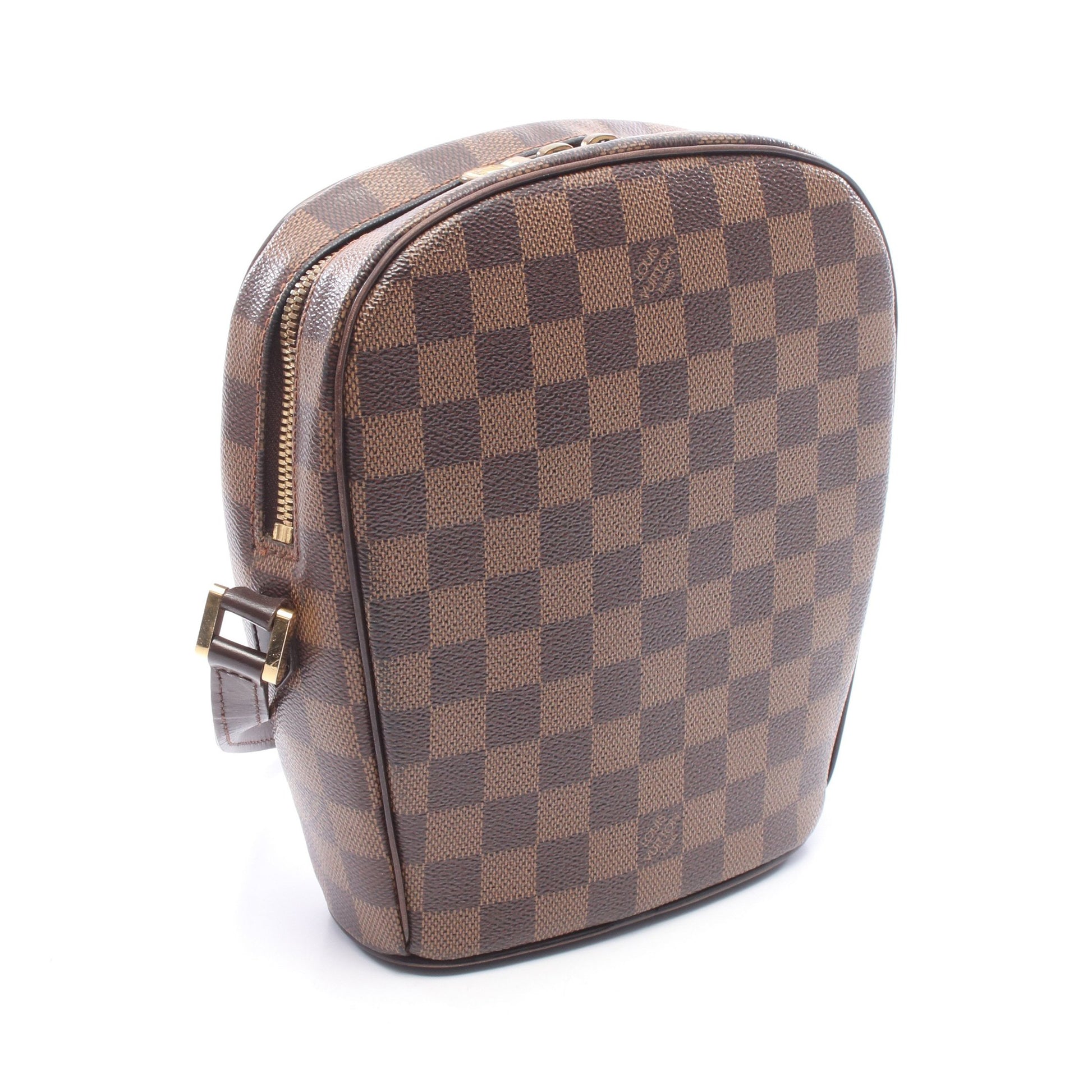 イパネマPM ダミエエベヌ ショルダーバッグ PVC レザー ブラウン ルイヴィトン バッグ LOUIS VUITTON