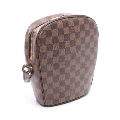 イパネマPM ダミエエベヌ ショルダーバッグ PVC レザー ブラウン ルイヴィトン バッグ LOUIS VUITTON
